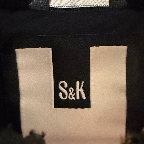 EUC Soia & Kyo Dark Blue Hooded Puffer Coat - Picture 5 of 8